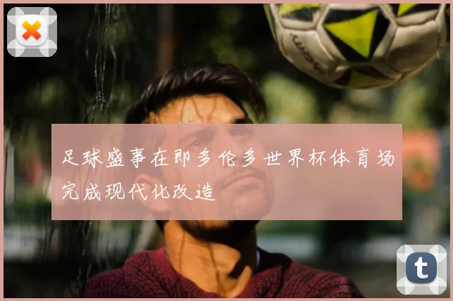 足球盛事在即多伦多世界杯体育场完成现代化改造